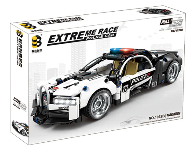 Buggy Diablo police car speed machine 联合创想/B牌 1032B image 2
