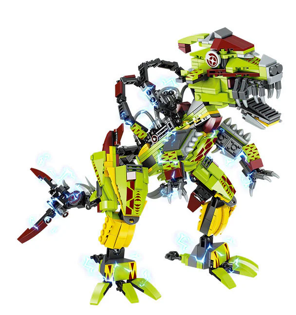 Uranium: Magnificent Dragons, 8 Sections 方橙积木 Forange FC3811