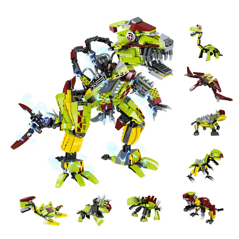 Uranium: Magnificent Dragons, 8 Sections 方橙积木 Forange FC3811 image 1