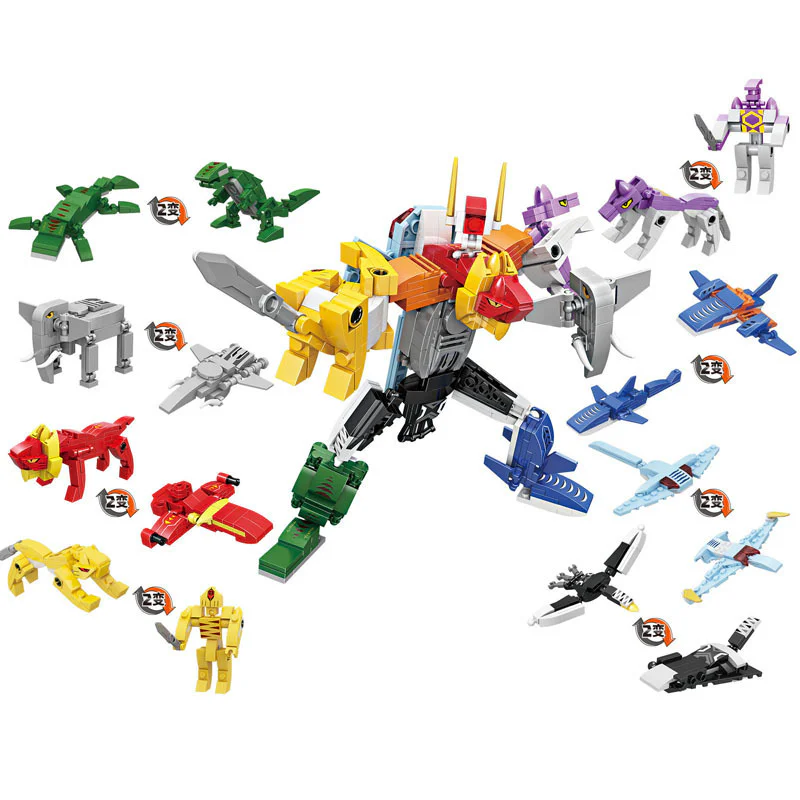 Morphing Body: The King of Hundred Beasts, 8 combinations 方橙积木 Forange FC3816