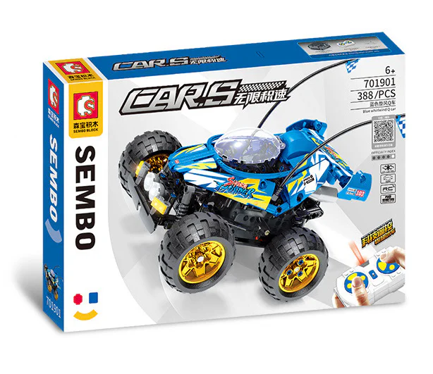 INFINITE SPEED: BLUE CYCLONE Q, TECH REMOTE CONTROL EXPRESS 森宝 SEMBO 701901 image 1