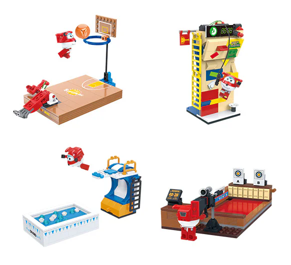 SuperFly: Fun Games 4 basketball, rock climbing, diving, fun shooting 维思积木 WISEBLOCK/奥迪双钻 HA385516