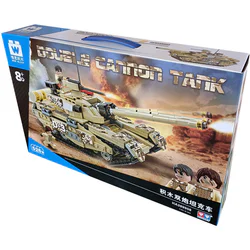 Two-gun tank remote control vehicle