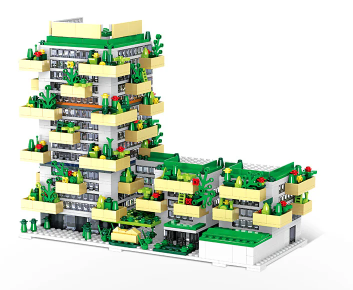 New Generation Green Buildings 维思积木 WISEBLOCK/奥迪双钻 HA3589071