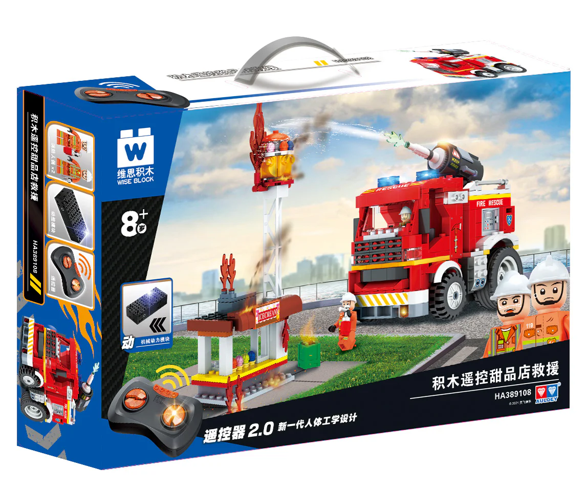 Jock remote sweet shop rescue 维思积木 WISEBLOCK/奥迪双钻 HA389108