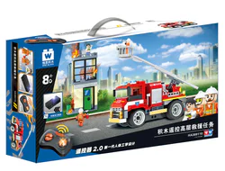 Block Tower Remote Control High-Level Rescue Mission