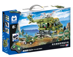 Area-controlled military helicopters