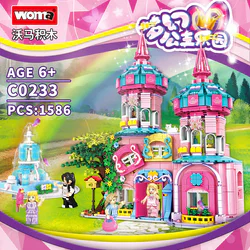 Enchanted Princess Garden: Vibrant Magic Castle