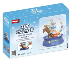 DIY Winter Wonderland: Music Box Christmas Ice Sculpture