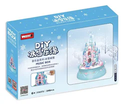 DIY Winter Wonderland: Music Box Snow Castle