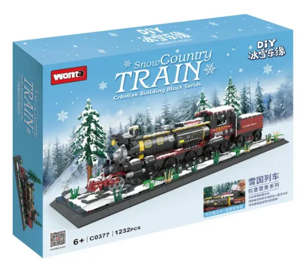 DIY ICE & SNOW: SNOW TRAIN 沃马动漫 WOMA C0377 image 1