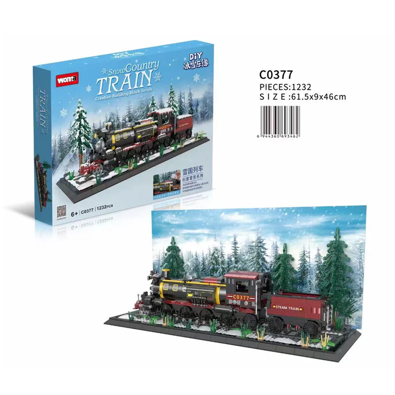 DIY ICE & SNOW: SNOW TRAIN 沃马动漫 WOMA C0377 image 2