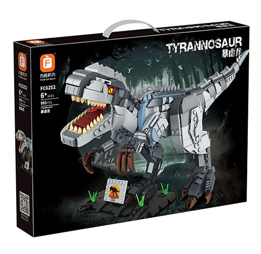 Tyrannosaurus 方橙积木 Forange FC6252 image 6
