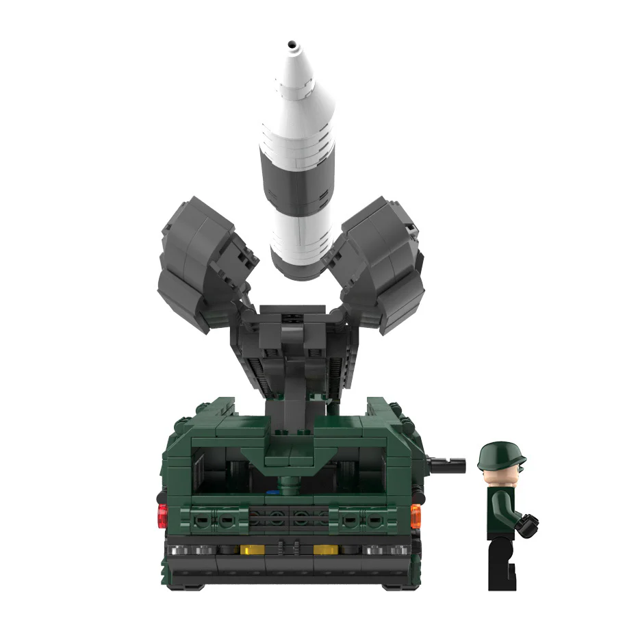 Space exploration mission: to the Sun launch vehicle and launch vehicle 佳奇积木 JAKI JK9105 image 4
