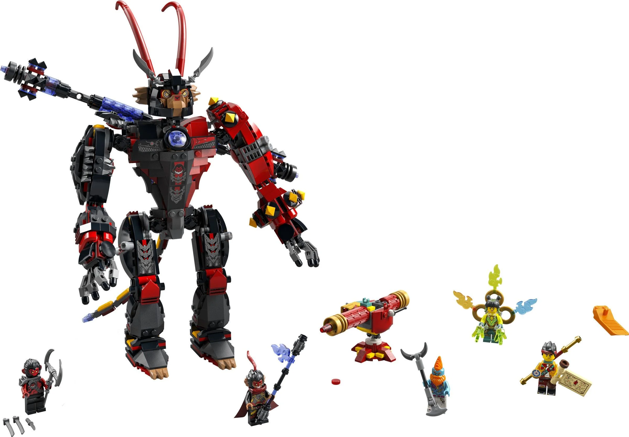 He's got a six-eared monkey 乐高 LEGO 80033