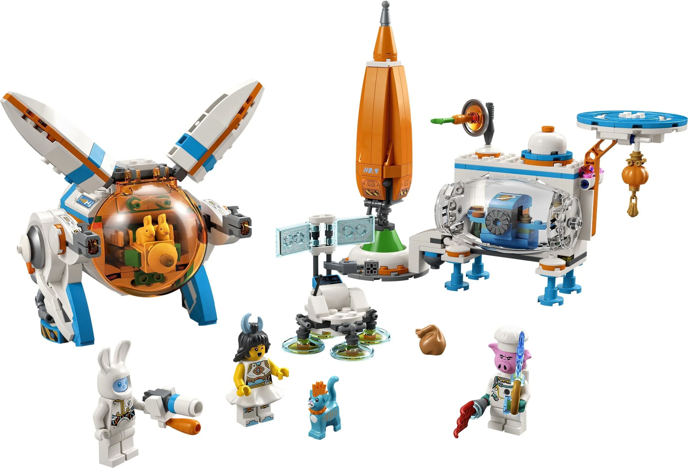 The mooncake factory of the Quino 乐高 LEGO 80032