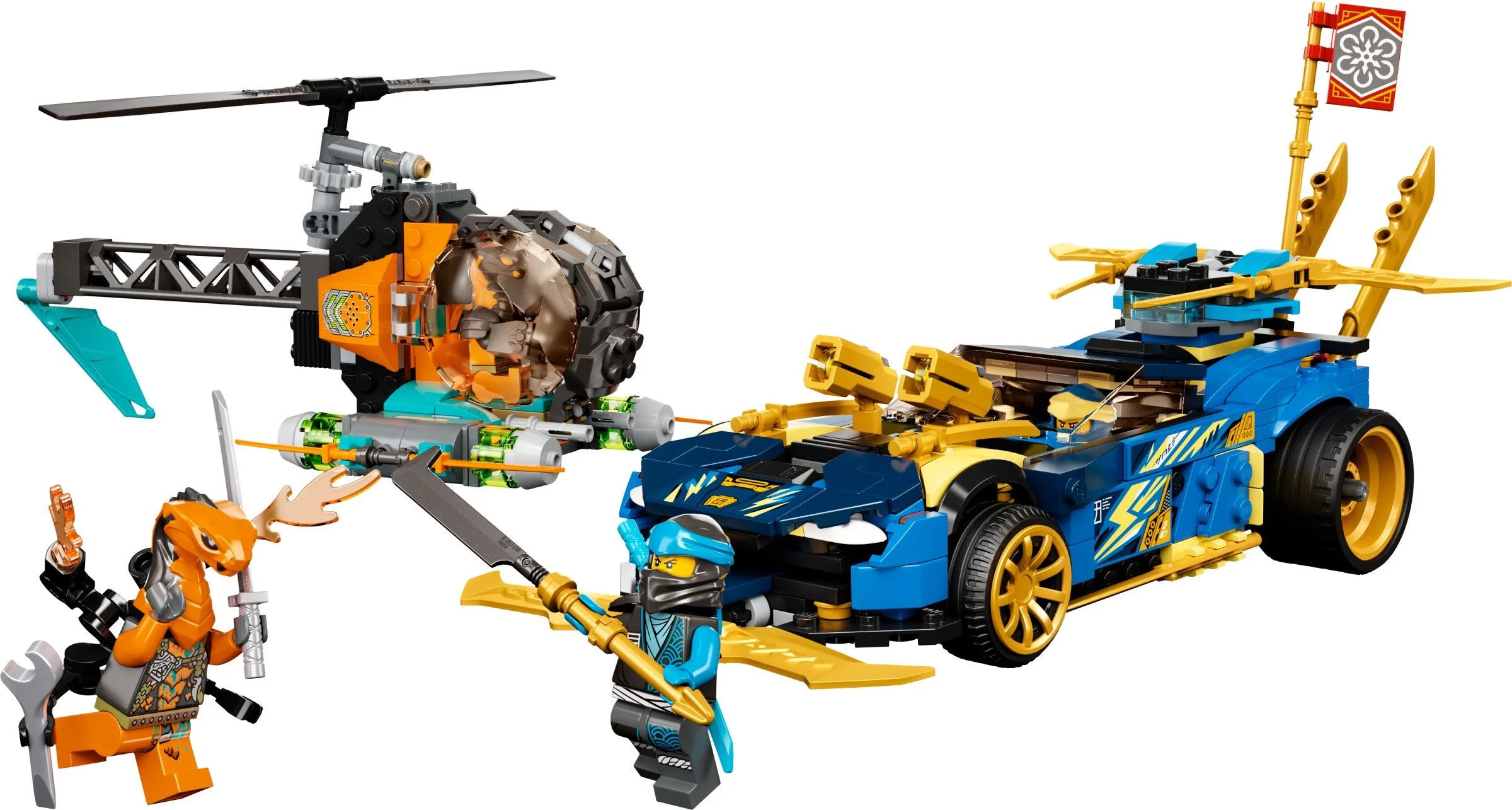 JAY AND NIA'S RACING CAR, EVO 乐高 LEGO 71776