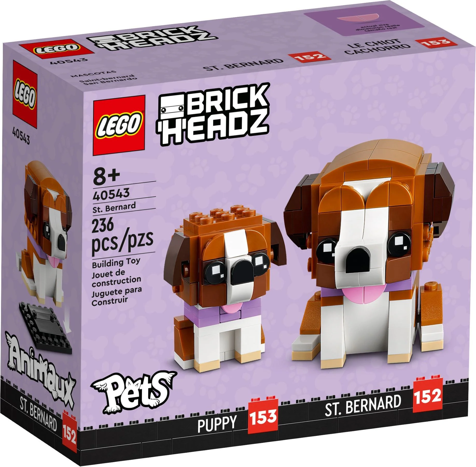 Saint Bernard's dog 乐高 LEGO 40543 image 1