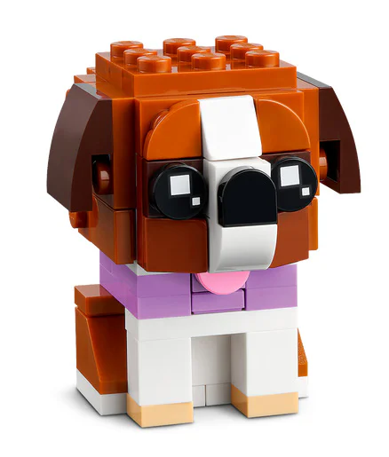 Saint Bernard's dog 乐高 LEGO 40543 image 5