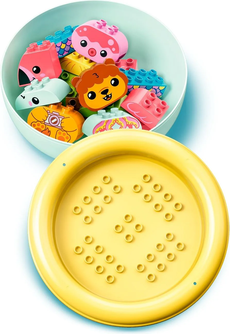 Happy bathing: a floating island of animals 乐高 LEGO 10966 image 2