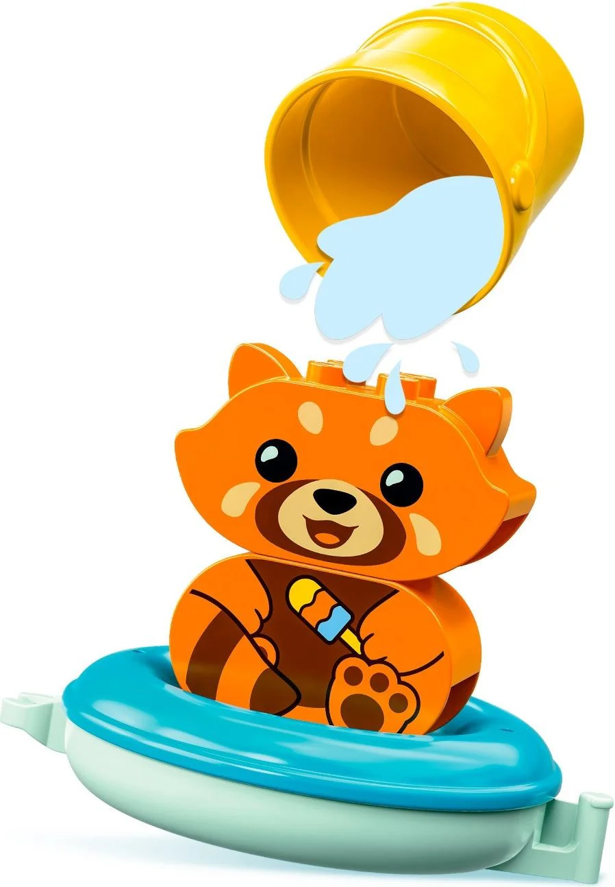 ♪ Happy bath: a floating red panda ♪ 乐高 LEGO 10964 image 1