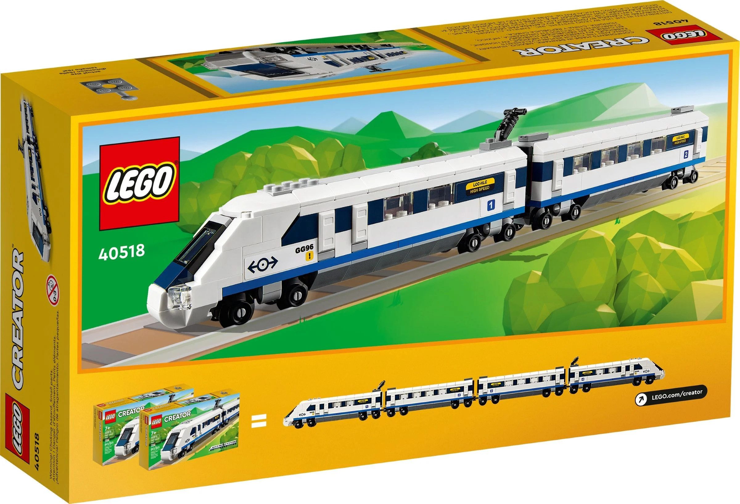 High-speed train 乐高 LEGO 40518 image 1