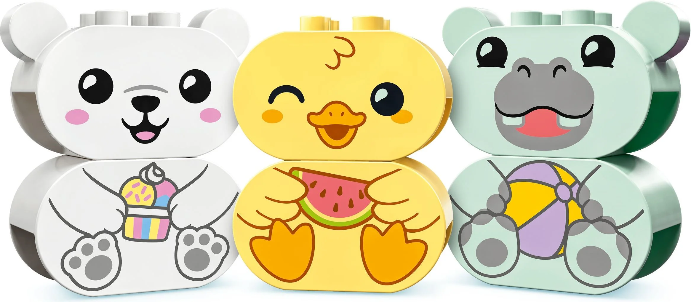 Happy bath: floating animal train 乐高 LEGO 10965 image 5