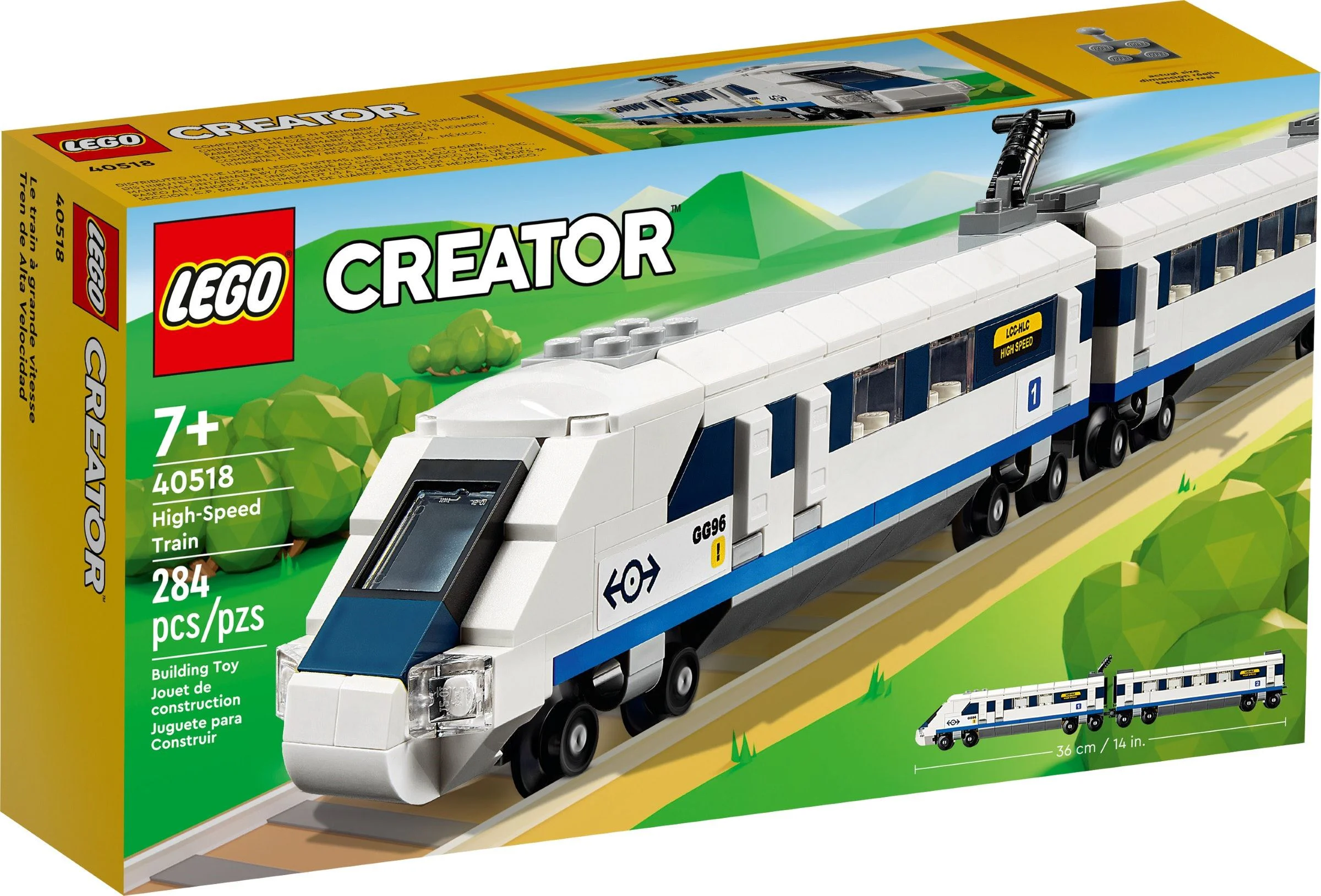 High-speed train 乐高 LEGO 40518 image 2
