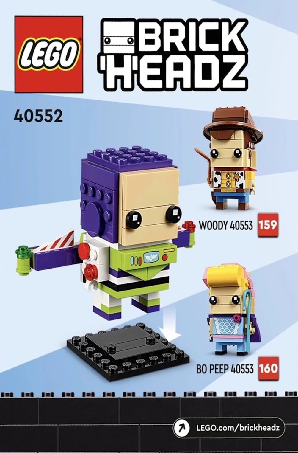 Toy mobilization: Woody and Shepherd 乐高 LEGO 40553 image 1