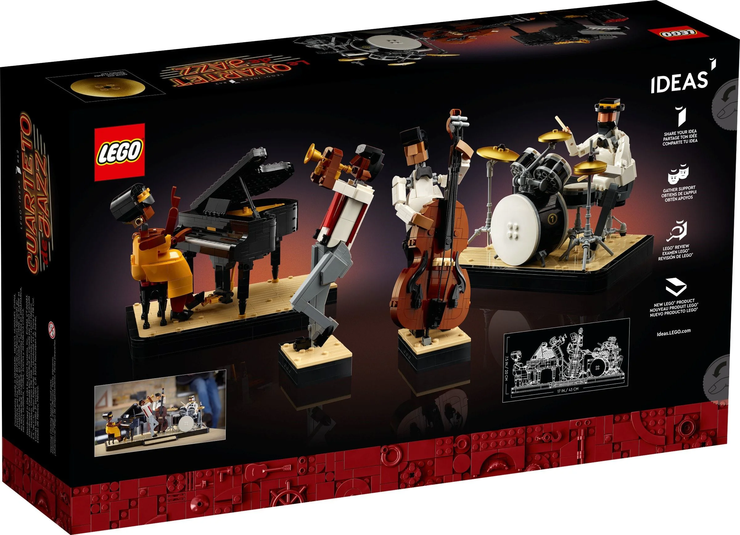 jazz quartet 乐高 LEGO 21334 image 3