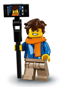 Cute kid: Jay takes a selfie