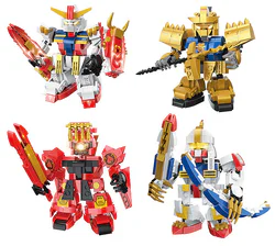 Mobile Suit Gundam: War Chronicles 4 sets - Qin Wang, Han Wang, Ba Wang, and Khagan.