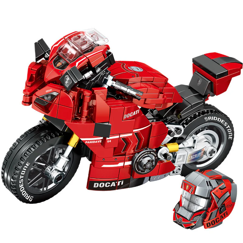 Speed Ride: Ducadi Panigale V4 1:14 明迪 minGDi/磊宝 LEIBAO 8101