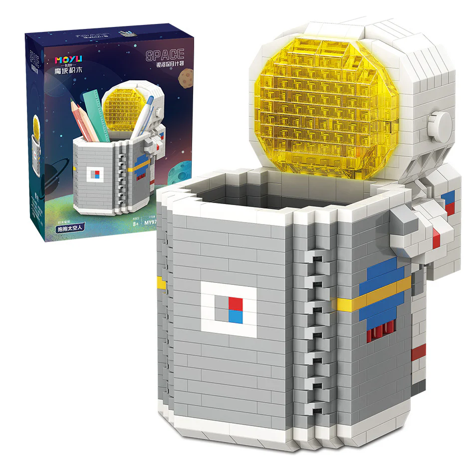 Galactic Moon Project: Embrace the astronauts 魔域积木 MOYUBLOCK MY97020