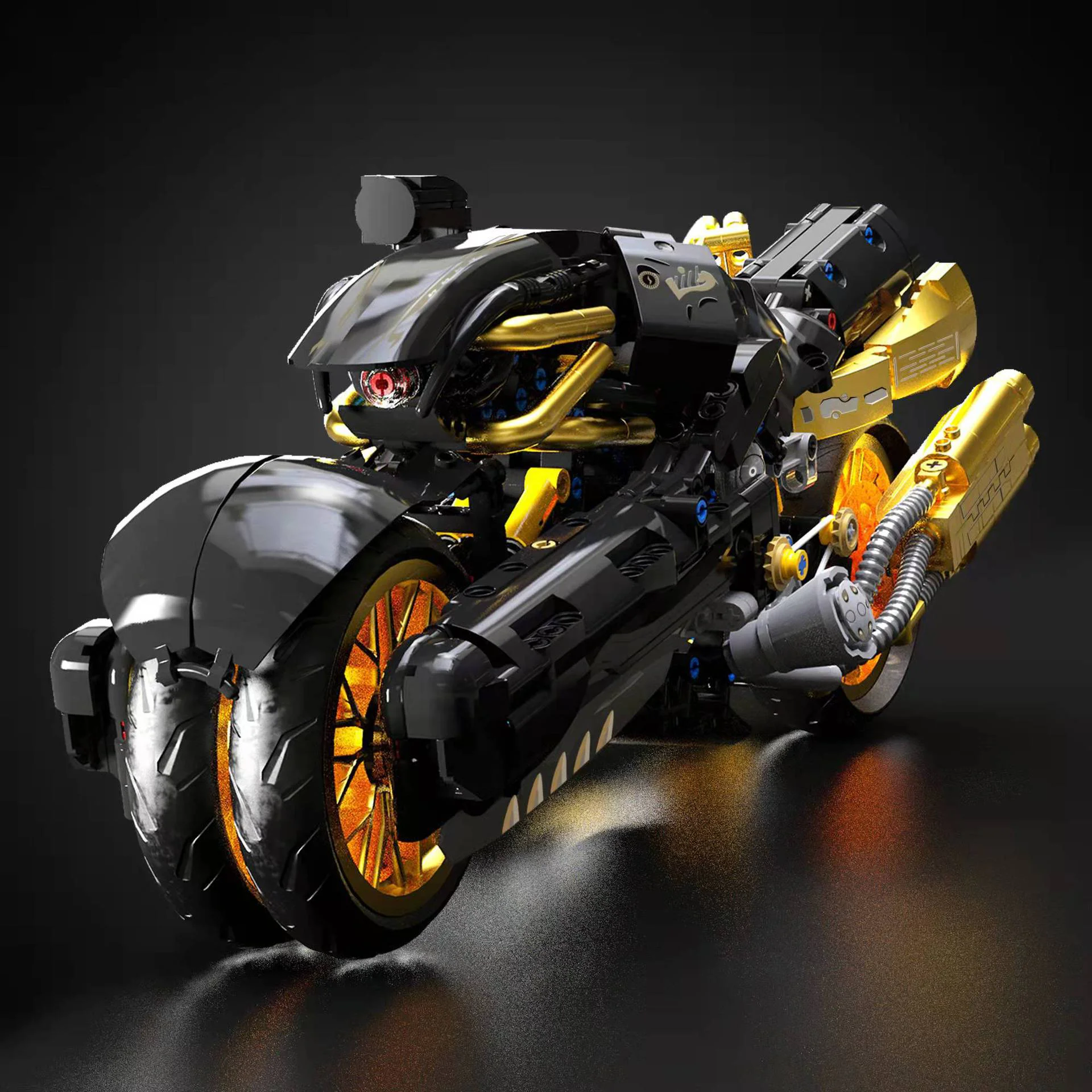 And finally Imagination 7: The Philly Wolf Motorcycle K盒子/棱锐模型 10248 image 3
