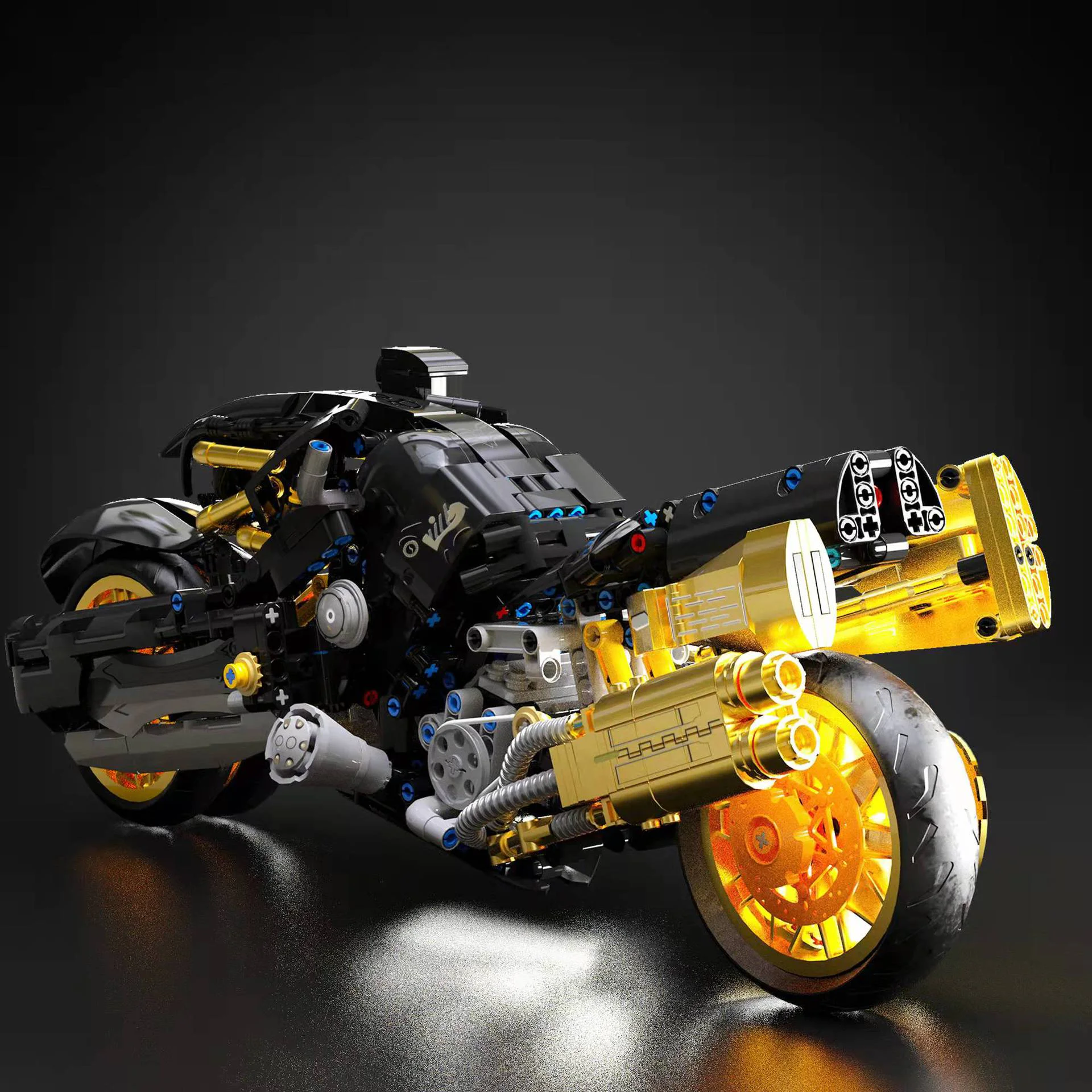 And finally Imagination 7: The Philly Wolf Motorcycle K盒子/棱锐模型 10248 image 4