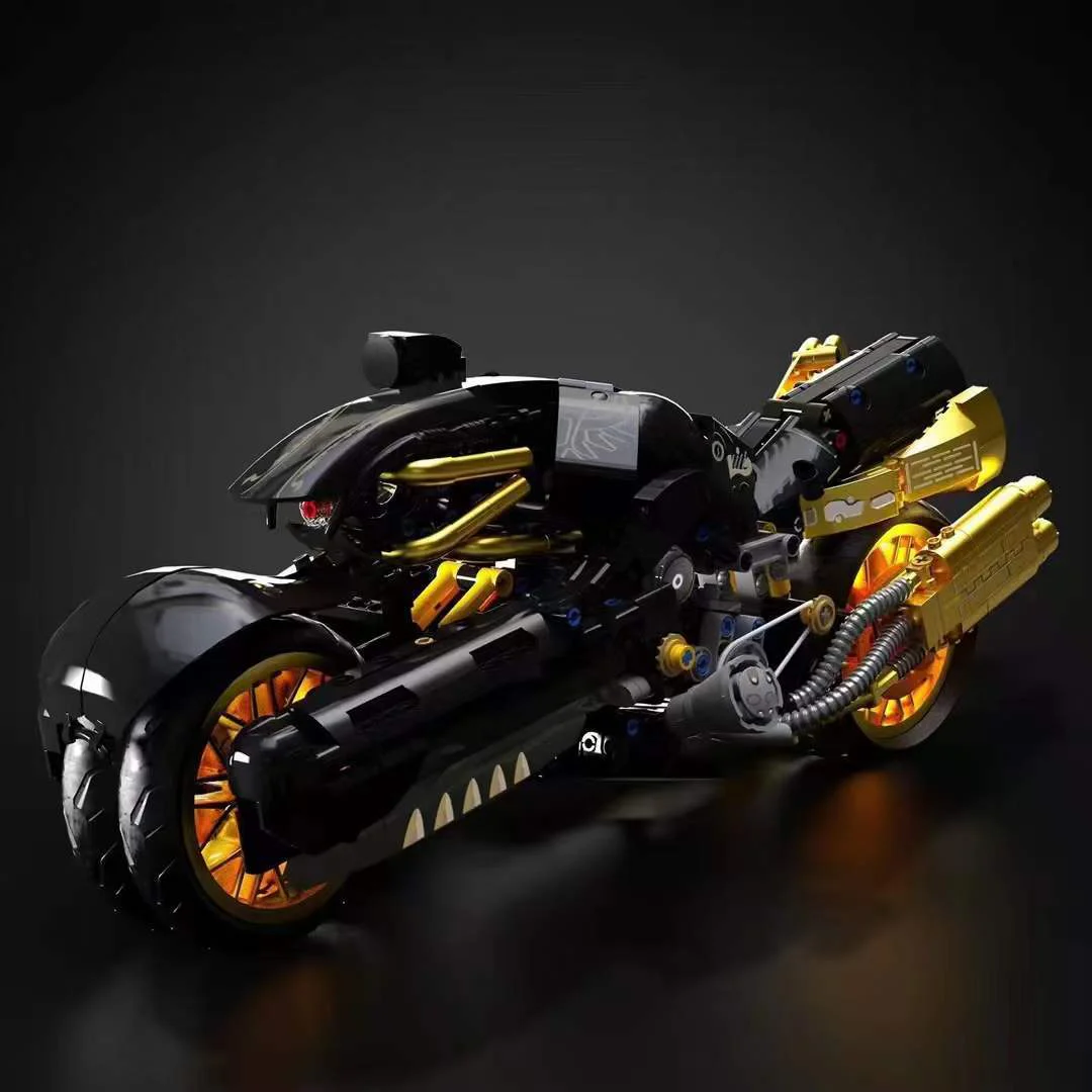 And finally Imagination 7: The Philly Wolf Motorcycle K盒子/棱锐模型 10248 image 5