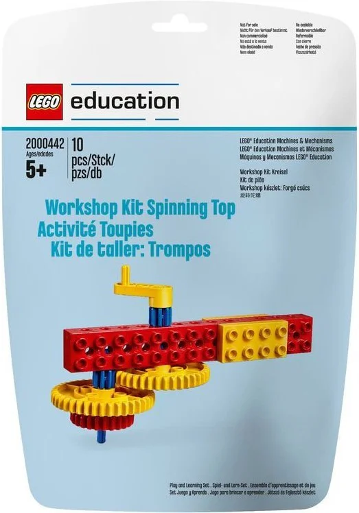 Wooden Handheld Spinning Top Kit 乐高 LEGO 2000442