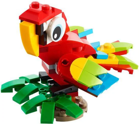 Scarlet Macaw 乐高 LEGO 30581
