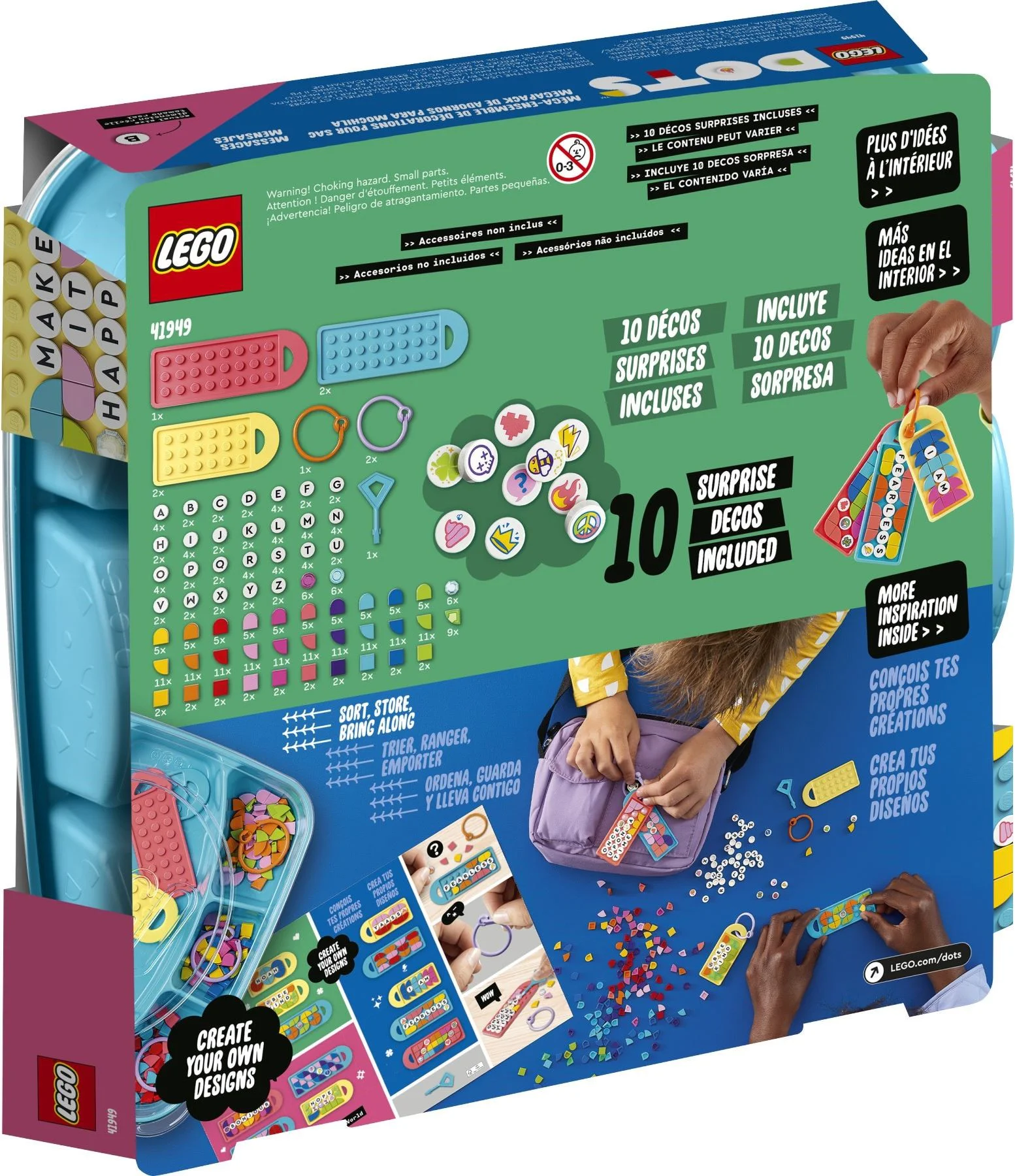- Letter spelling 乐高 LEGO 41949 image 3