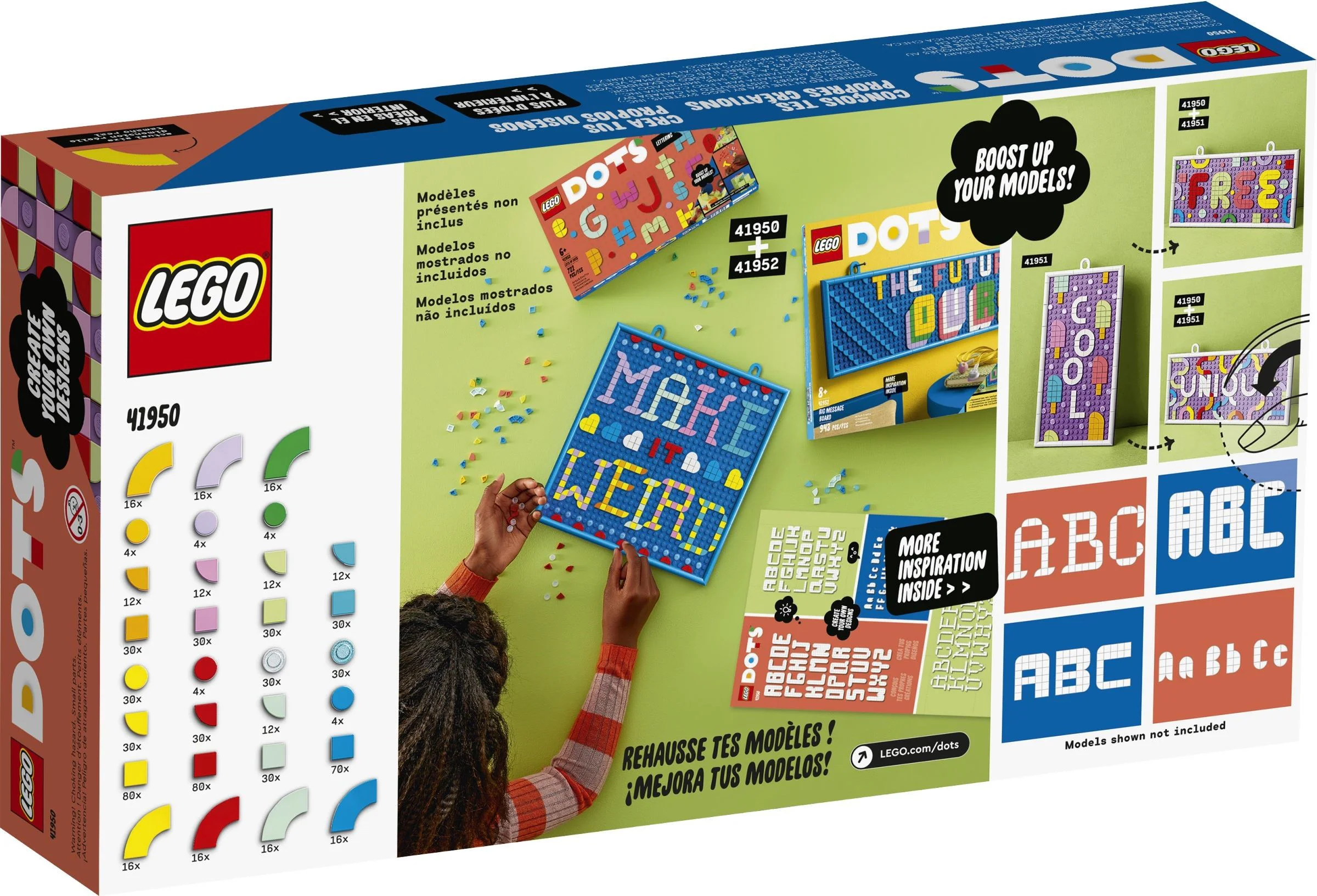 A COLORFUL DOTS – SPELLING LETTERS 乐高 LEGO 41950 image 4
