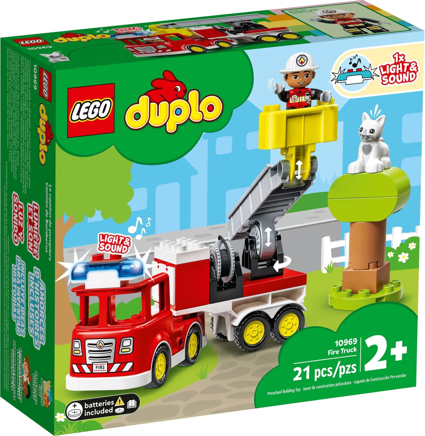 Rescue fire truck 乐高 LEGO 10969 image 4