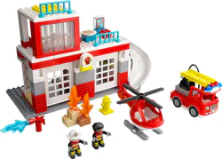 Fire department and fire helicopters