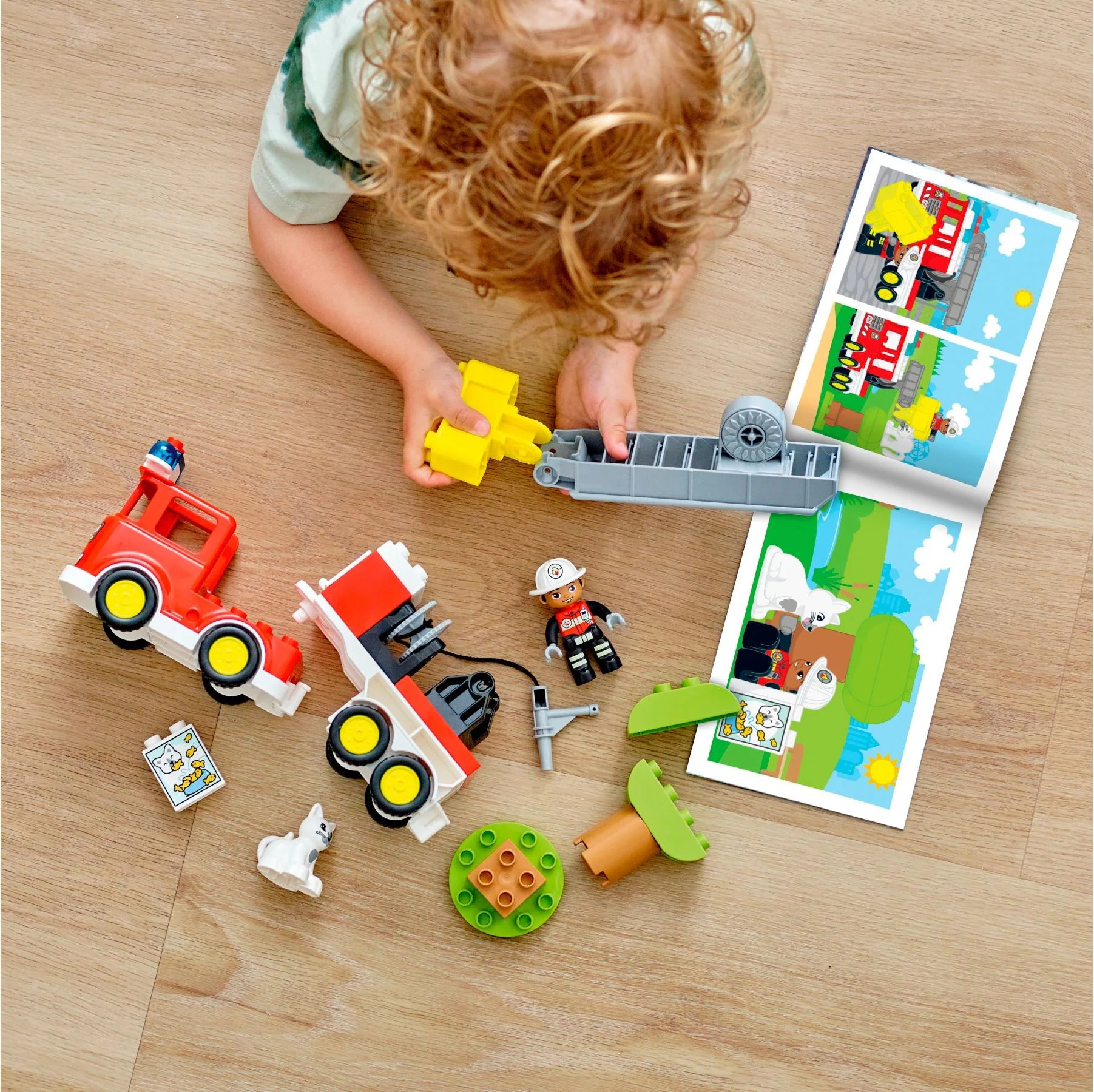 Rescue fire truck 乐高 LEGO 10969 image 7