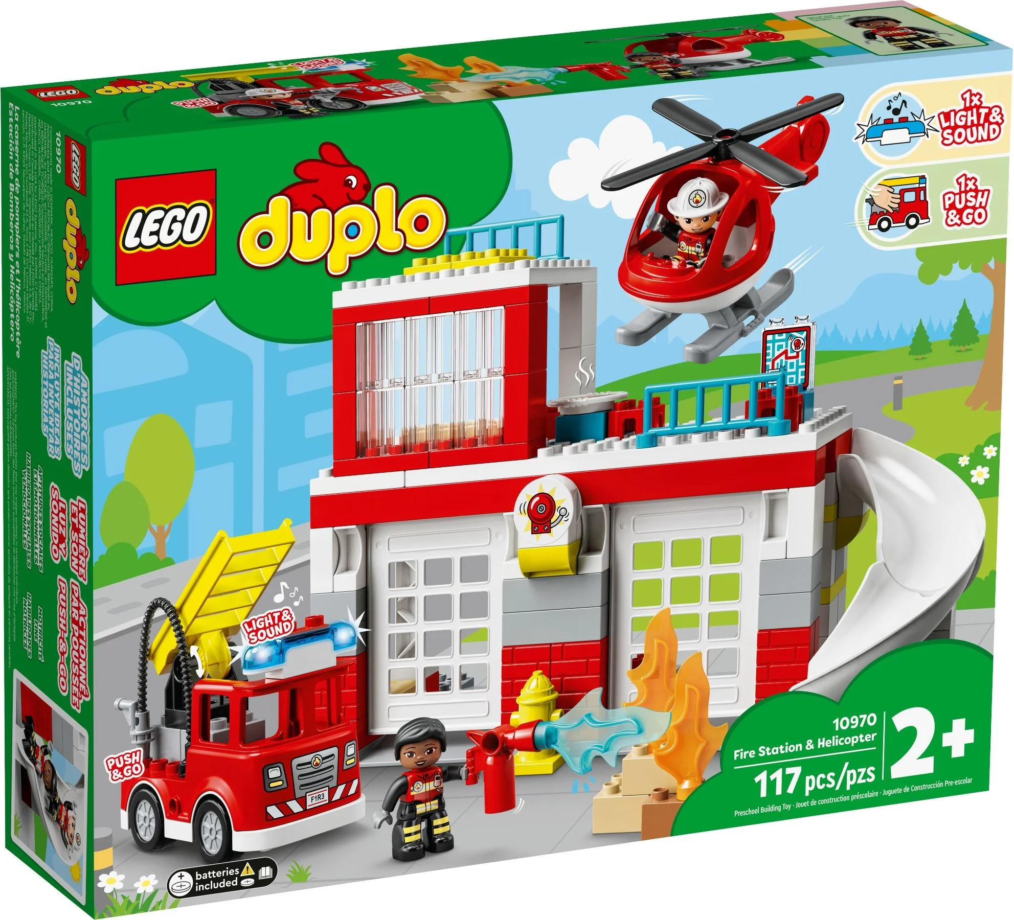 Fire department and fire helicopters 乐高 LEGO 10970 image 5
