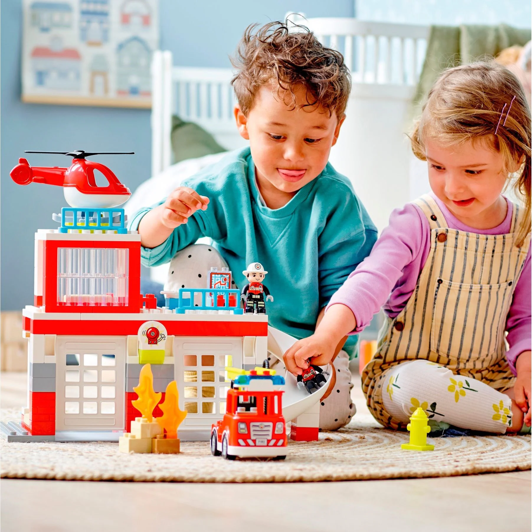 Fire department and fire helicopters 乐高 LEGO 10970 image 9