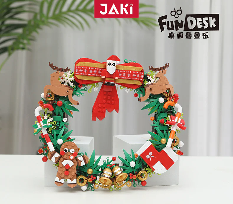 Desktop Collapse: Christmas Rings 佳奇积木 JAKI JK5118 image 1