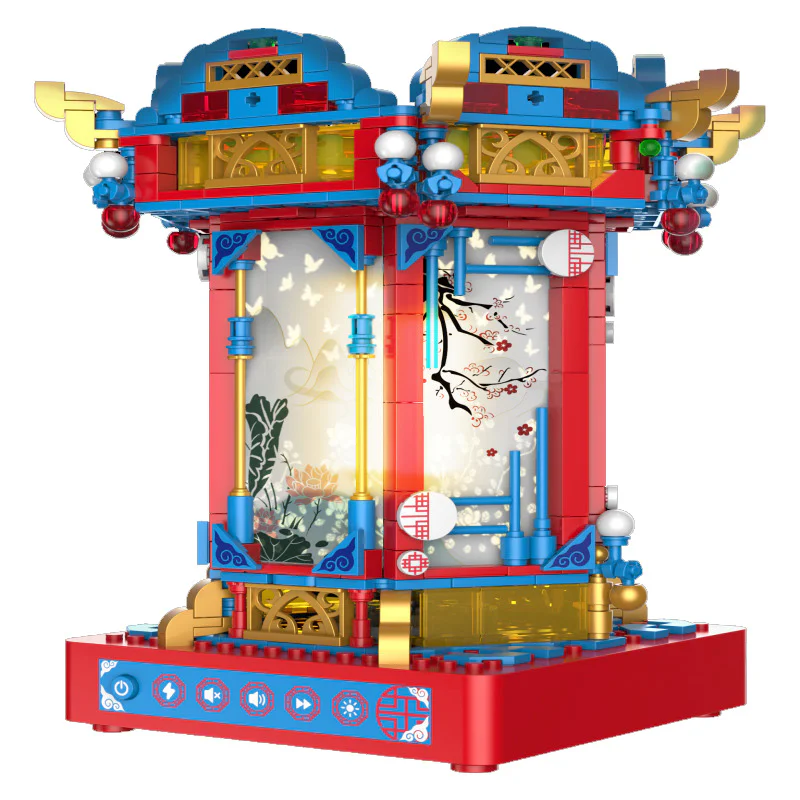 Smart music box: the national tide's light 佳奇积木 JAKI JK1188