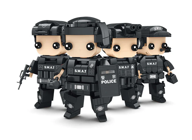SWAT Section 4. Operational scouts, blast attackers, assault commandos, special police snipers 沃马动漫 WOMA C0596