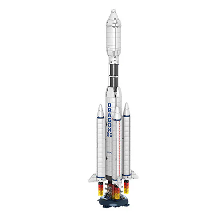 Long March 5 mission: Changzheng-2 launch vehicle. 佳奇积木 JAKI JK9103